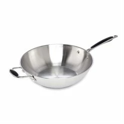 Wok Tout Inox 30 Cm Excell'Inox