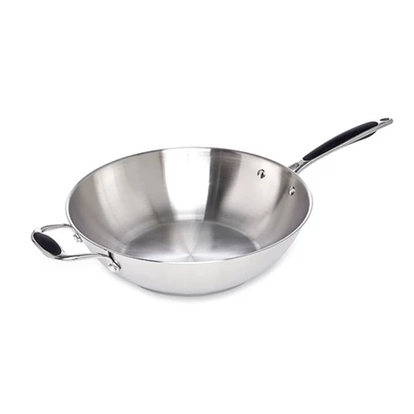 Wok Tout Inox 30 Cm Excell'Inox 3 Wok Tout Inox 30 Cm Excell'Inox