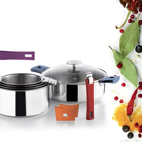 Sauteuse Revêtue Mutine 24 Cm Sans Manche 4 Sauteuse Revêtue Mutine 24 Cm Sans Manche – Image 2