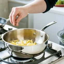 BEKA Sauteuse Inox Avec Couvercle 24 Cm Belvia -de Buyer Soldes Magasin 27281 1 2 Sauteuse inox avec couvercle 24 cm Belvia Beka