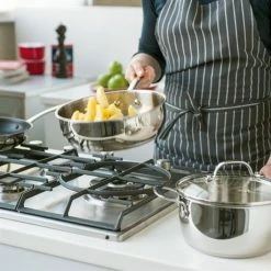 BEKA Sauteuse Inox Avec Couvercle 24 Cm Belvia -de Buyer Soldes Magasin 27281 2 2 Sauteuse inox avec couvercle 24 cm Belvia Beka