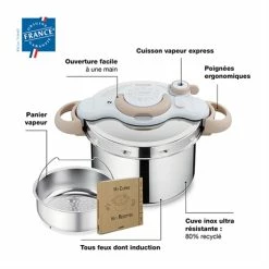 Cocotte-minute® Clipsominut Eco Respect 7,5 L Natural 7 Cocotte-minute® Clipsominut Eco Respect 7,5 L Natural -de Buyer Soldes Magasin 273091 2 1 Cocotte minute clipsominut eco respect 7 5 L natural Seb