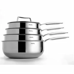 Casserole Inox Castel'Pro 16 Cm 8 Casserole Inox Castel'Pro 16 Cm -de Buyer Soldes Magasin 274060 1 2 Casserole inox Castel Pro 16 cm Cristel