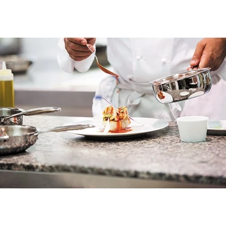 Casserole Inox Castel'Pro 16 Cm 6 Casserole Inox Castel'Pro 16 Cm – Image 4