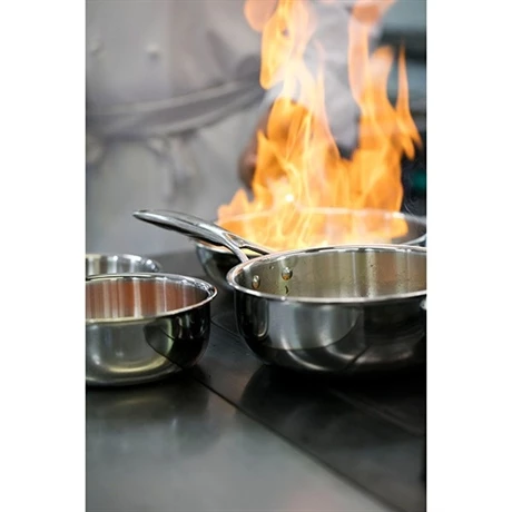 Casserole Inox Castel'Pro 16 Cm 7 Casserole Inox Castel'Pro 16 Cm – Image 5