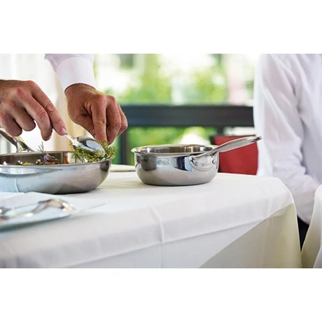 Lot 3 Casseroles Inox Castel'Pro 16,18 Et 20 Cm 5 Lot 3 Casseroles Inox Castel'Pro 16,18 Et 20 Cm – Image 3