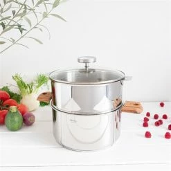 Cuiseur Biome 20 Cm Anses En Bois D'olivier 7 Cuiseur Biome 20 Cm Anses En Bois D'olivier -de Buyer Soldes Magasin 276008 1 2 Cuiseur Biome 20 cm anses en bois d olivier Cristel