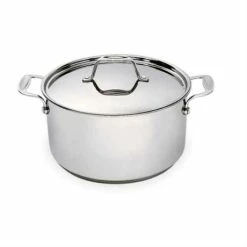 BEKA Faitout Chef Inox Avec Couvercle 26 Cm 7 L