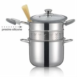 Cuit-pâtes Premium Inox 20 Cm 5 L -de Buyer Soldes Magasin 27670 1 3 Cuit pates Premium inox 20 cm 5 L Inoxriv