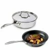 BEKA Lot Poêle, Sauteuse Et Couvercle 28 Cm Chef