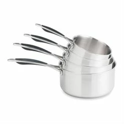 Lot De 4 Casseroles Excell'inox 14, 16, 18, 20 Cm -de Buyer Soldes Magasin 279091 1 2 Lot de 4 casseroles Excell inox 14 16 18 20 cm Mathon