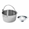 Lot Bassine à Confiture Inox 30 Cm Et Entonnoir 14 Cm -de Buyer Soldes Magasin 279114 0 1 Lot bassine a confiture inox 30 cm et entonnoir 14 cm Mathon