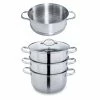 Lot Cuiseur Vapeur Inox 2 Paniers Et Panier Vapeur Supplémentaire 26 Cm -de Buyer Soldes Magasin 279167 0 1 Lot cuiseur vapeur inox 2 paniers et panier vapeur supplementaire 26 cm Mathon