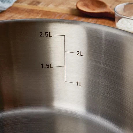 Faitout Excell’Inox 20 Cm Et Couvercle En Verre 6 Faitout Excell’Inox 20 Cm Et Couvercle En Verre – Image 4