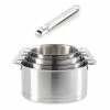 Batterie De Cuisine Casseroles Strate Manche Amovible 14, 16, 18 Et 20 Cm Et 1 Manche -de Buyer Soldes Magasin 279217 0 1 Batterie de cuisine casseroles Strate manche amovible 14 16 18 et 20 cm et 1 manche Cristel