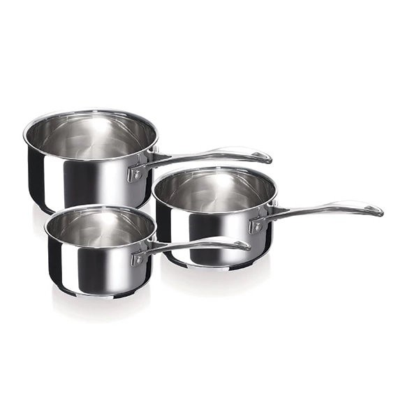 BEKA Set De 3 Casseroles Chef 16, 18 Et 20 Cm 3 BEKA Set De 3 Casseroles Chef 16, 18 Et 20 Cm