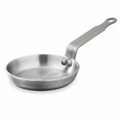 De Buyer Poêle à Blinis Tôle De Fer Blanc Minéral B Elément 12 Cm