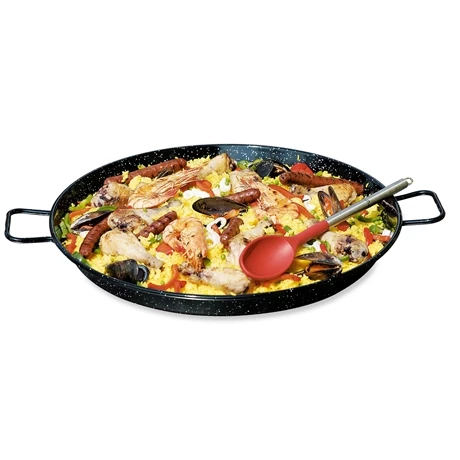 Plat à Paëlla Professionnel émaillé 50 Cm 3 Plat à Paëlla Professionnel émaillé 50 Cm