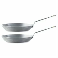 De Buyer Lot De 2 Poêles Minéral B Element 24 Et 28 Cm