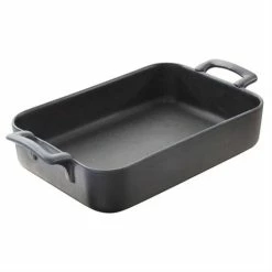 Plat Rectangulaire Belle Cuisine Effet Fonte 30 Cm
