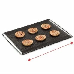 Grille De Cuisson Extensible Avec Feuille Perforée Anti-adhérente 41 à 49 Cm