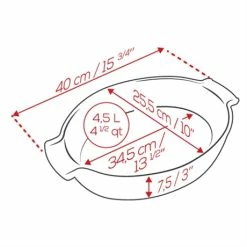 Peugeot Plat à Four Ovale Appolia 40 Cm Rouge 5 Peugeot Plat à Four Ovale Appolia 40 Cm Rouge -de Buyer Soldes Magasin 301334 1 1 Plat a four ovale Appolia 40 cm rouge Peugeot