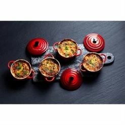Le Creuset Set 4 Mini-cocottes Céramique 10 Cm Cerise 7 Le Creuset Set 4 Mini-cocottes Céramique 10 Cm Cerise -de Buyer Soldes Magasin 303000 1 1 Set 4 mini cocottes ceramique 10 cm Cerise Le Creuset