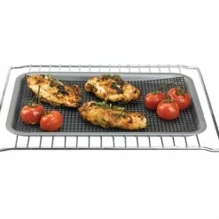Set De 2 Grilles De Cuisson Anti-adhérentes -de Buyer Soldes Magasin 37026 2 1 Set de 2 grilles de cuisson anti adherentes Mathon