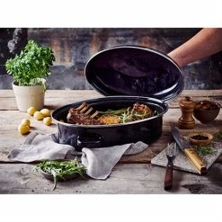 BEKA Roaster émail Roasty Cook 38 Cm 6 BEKA Roaster émail Roasty Cook 38 Cm -de Buyer Soldes Magasin 383002 1 1 Roaster email Roasty Cook 38 cm Beka