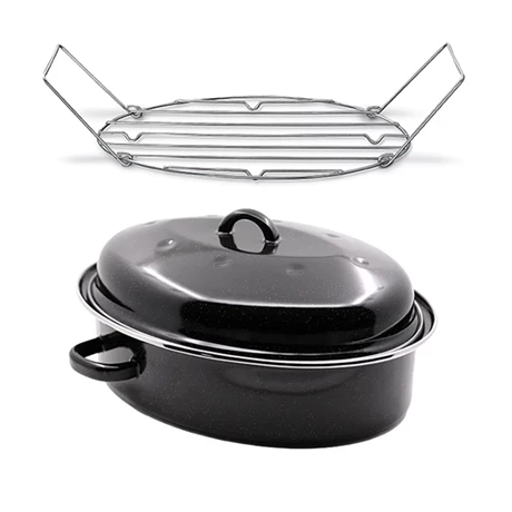 BEKA Lot Roaster Roasty'Cook 32 Cm + Grille 3 BEKA Lot Roaster Roasty'Cook 32 Cm + Grille