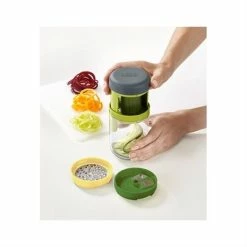 Joseph Joseph Coupe Légumes Spirale 3 En 1 Spiro -de Buyer Soldes Magasin 400108 3 1 Coupe legumes spirale 3 en 1 Spiro Joseph Joseph