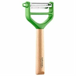 Opinel Eplucheur Rasoir T DUO Bois Vert -de Buyer Soldes Magasin 401018 1 2 Eplucheur rasoir T DUO bois vert Opinel