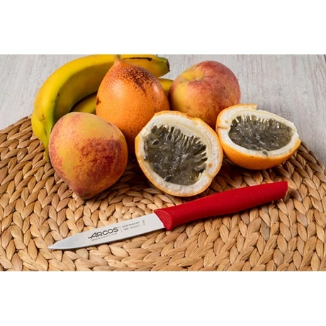 Set 3 Couteaux D'office Nova Coloris Rouge 5 Set 3 Couteaux D'office Nova Coloris Rouge – Image 3