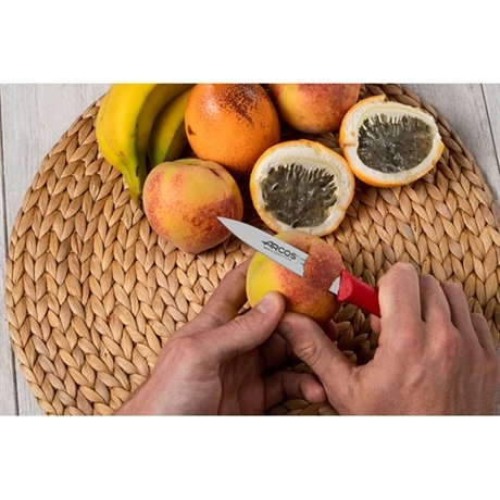 Set 3 Couteaux D'office Nova Coloris Rouge 7 Set 3 Couteaux D'office Nova Coloris Rouge – Image 5