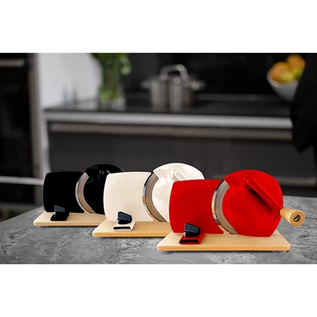 Jupiter Trancheuse Manuelle Lame 17 Cm Et Plateau Bois Massif Rouge 4 Jupiter Trancheuse Manuelle Lame 17 Cm Et Plateau Bois Massif Rouge – Image 2