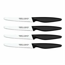 Lot De 4 Couteaux De Table Classic Pro Lame Crantée