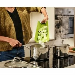 Joseph Joseph Planche à Découper Pliable Chop2pot Plus Verte -de Buyer Soldes Magasin 450022 4 1 Planche a decouper pliable Chop2pot Plus verte Joseph Joseph