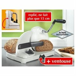 Machine à Couper Le Pain Pliable -de Buyer Soldes Magasin 453037 2 4 Machine a couper le pain pliable Wenko by Maximex