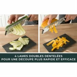 Mandoline Multifonctions 3 Lames Interchangeables Inox 8 Mandoline Multifonctions 3 Lames Interchangeables Inox -de Buyer Soldes Magasin 470054 1 5 Mandoline multifonctions 3 lames interchangeables inox Mathon