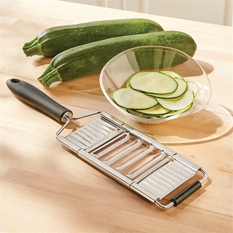 Mandoline Multifonctions 3 Lames Interchangeables Inox 7 Mandoline Multifonctions 3 Lames Interchangeables Inox – Image 5