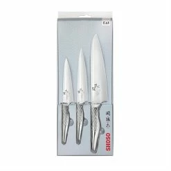 Kai Set 3 Couteaux De Cuisine SHOSO 12 15 18cm