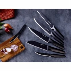 Couteau Chef 20 Cm Noir Passion -de Buyer Soldes Magasin 471039 1 1 Couteau chef 20 cm noir Passion Marmiton