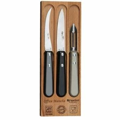 Coffret 3 Couteaux éplucheur Tomate Et Office