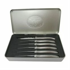 Coffret 6 Couteaux à Steak Laguiole Inox