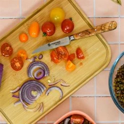 Couteau Office Bois D'olivier Lame Inox 8 Cm -de Buyer Soldes Magasin 471182 1 2 Couteau Office bois d olivier lame inox 8 cm Mathon