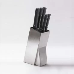 Bloc Universel En Inox Avec 5 Couteaux Mill Pradel