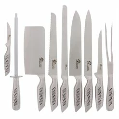 Set De 9 Pièces De Découpe Avec Sac En Toile -de Buyer Soldes Magasin 471242 1 2 Set de 9 pieces de decoupe avec sac en toile Pradel Excellence