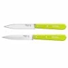 Opinel Set 2 Couteaux Office Lames Lisse Et Crantée 10 Cm Couleur Pomme -de Buyer Soldes Magasin 471901 0 1 Set 2 couteaux office lames lisse et crantee 10 cm couleur pomme Opinel