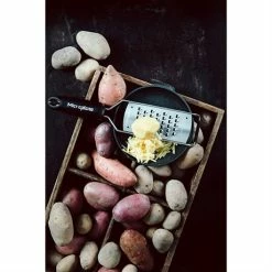 Microplane Râpe à Fromage Extra Grossier Gourmet Noire -de Buyer Soldes Magasin 478015 4 1 Rape a fromage Extra grossier Gourmet noire Microplane