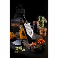 Microplane Mandoline En V Réglable Avec Lame à Julienne -de Buyer Soldes Magasin 478018 3 2 Mandoline en V reglable avec lame a julienne Microplane